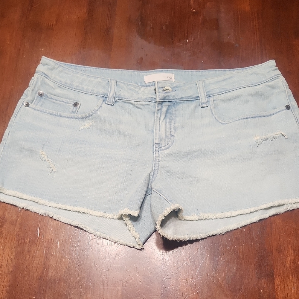 Light Blue Denim Women's Shorts